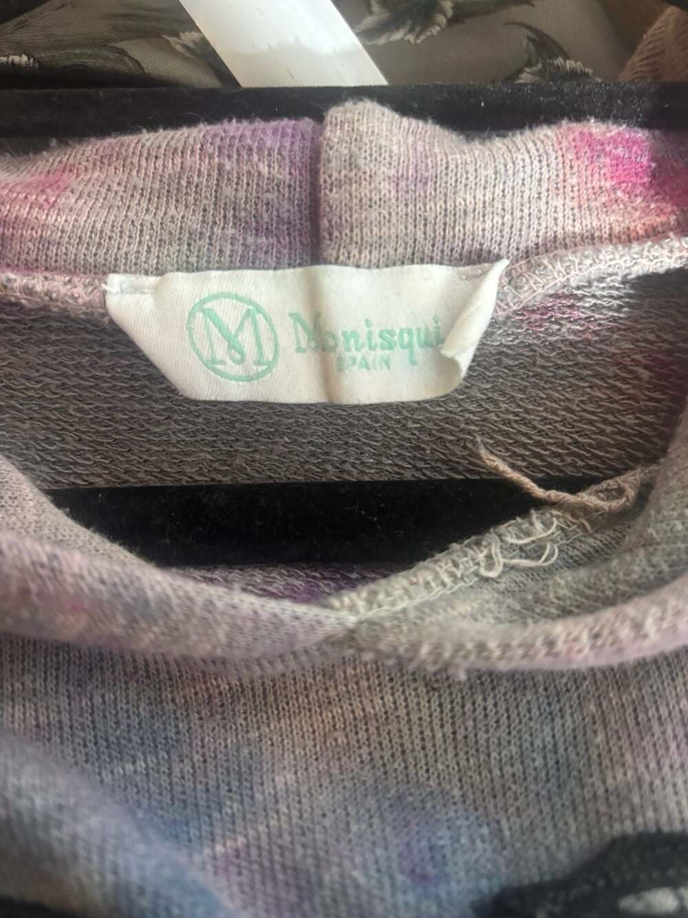 Reworked Roots of Creation Grateful Dub upcycled tie dyed hoodie - Picture 8 of 8